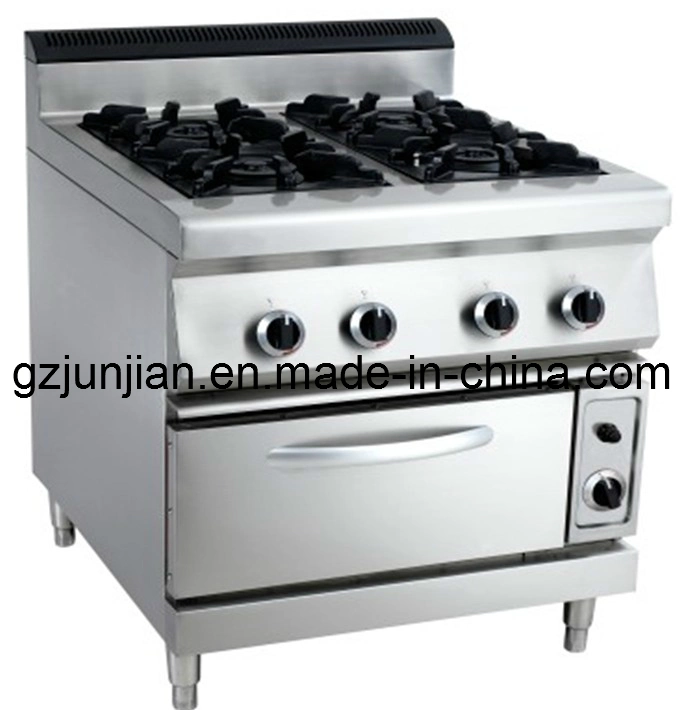 Combination Oven Series Commercial Kitchen Professional 4 Burner Gas Cooking Range Prices