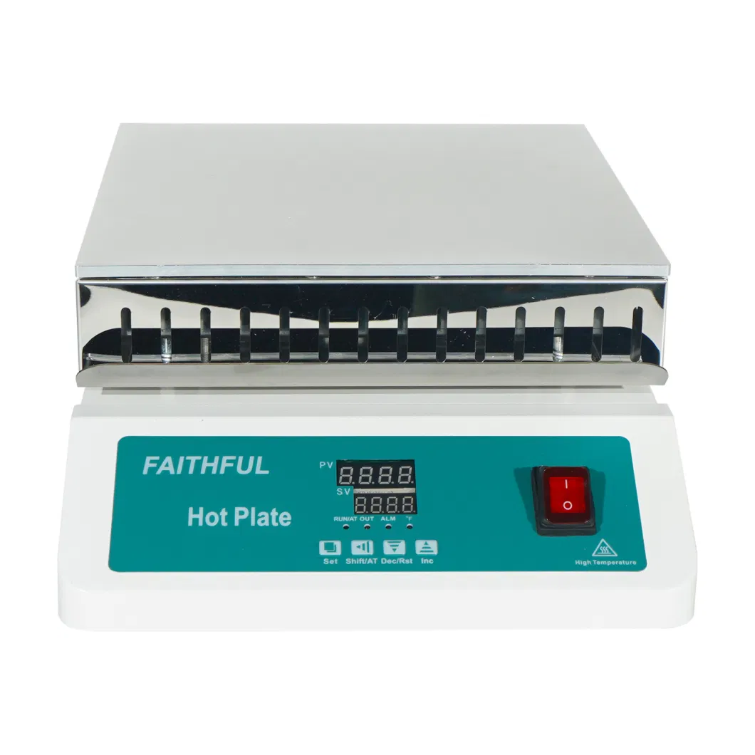 Faithful CE Laboratory Experiment 320c Hot Plate Lab Heating Plate China Manufacturer, Aluminum Hotplate, Graphite Hotplate, Digital Hotplate