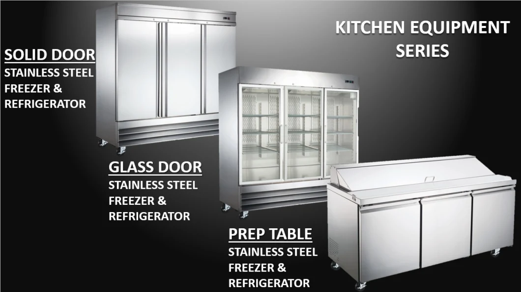 304 Stainless Steel Commercial Refrigeration Equipment Restaurant Kitchen Freezer Refrigerator 304 Stainless Steel Commercial Refrigeration Equipment Restaurant