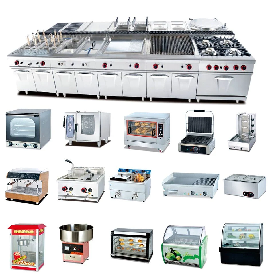 Combination Oven Series Commercial Kitchen Professional 4 Burner Gas Cooking Range Prices