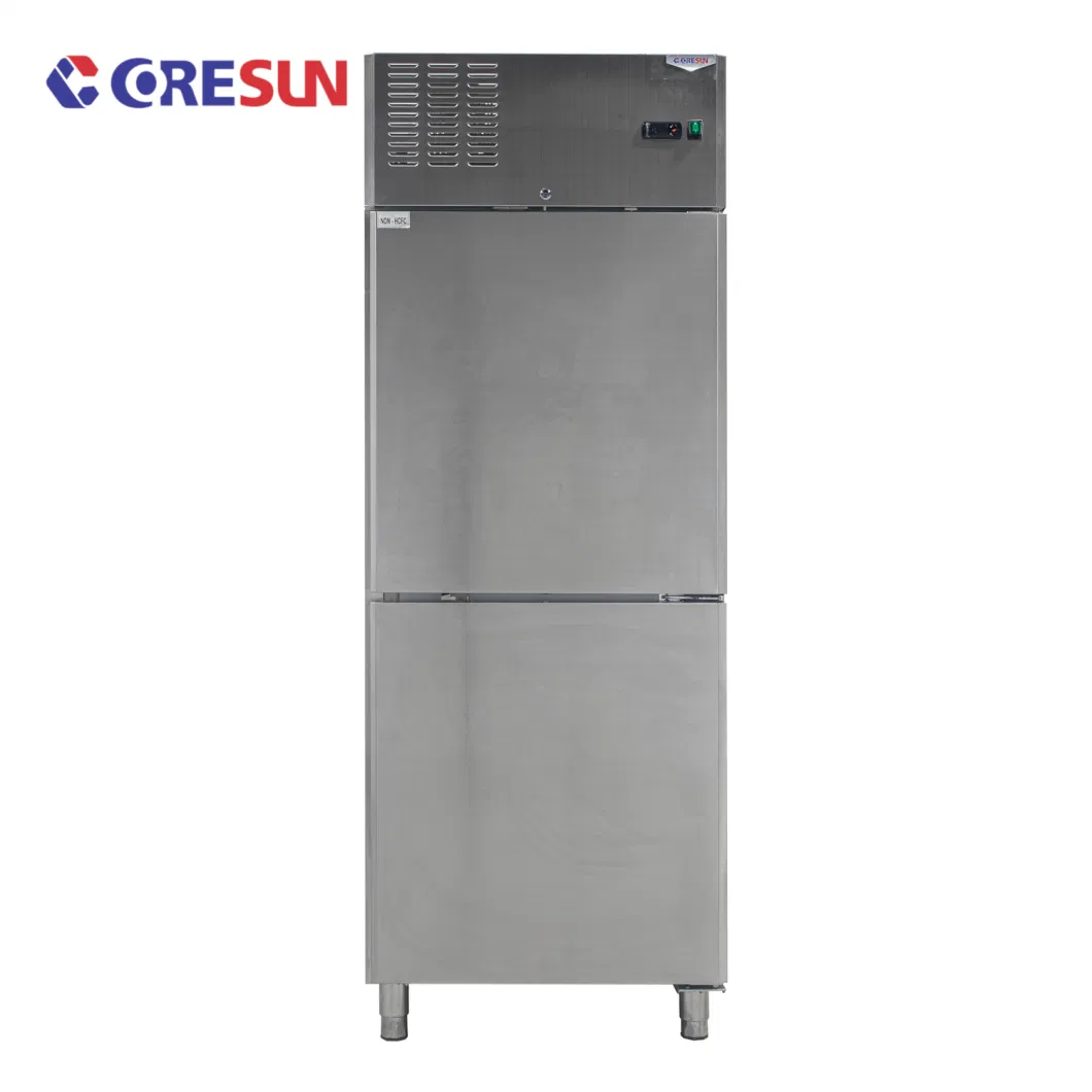 Restaurant Upright Freezer Vertical Fridge One Door Commercial Refrigerators Refrigeration Equipment