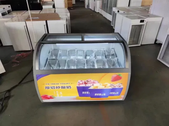 Commercial Fruits and Vegetables Display Refrigerator Fridge as Supermarket Refrigeration Equipment