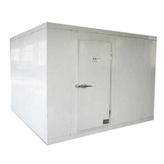 Large Capacity Supermarket Application Walk Refrigeration Cold Storage Room Equipment