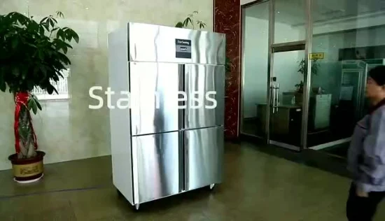 CE Restaurant Commercial Refrigerators Other Upright Freezer 2/4/6 Door Stainless Steel Refrigeration Equipment